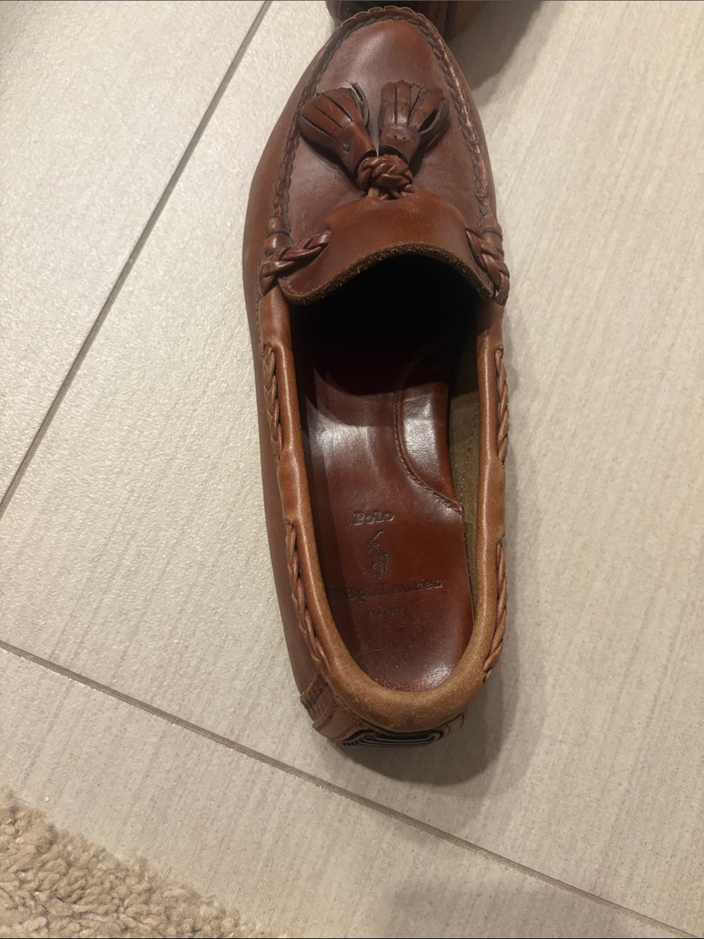 Vintage polo driving shoes - Picture 7 of 11